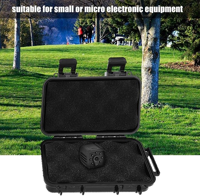 Outdoor Shockproof AntiPressure Airtight Survival Case Waterproof Container Storage Carry Box Sealed Case Fishing Carry Box (C) everyday carry waterproof box