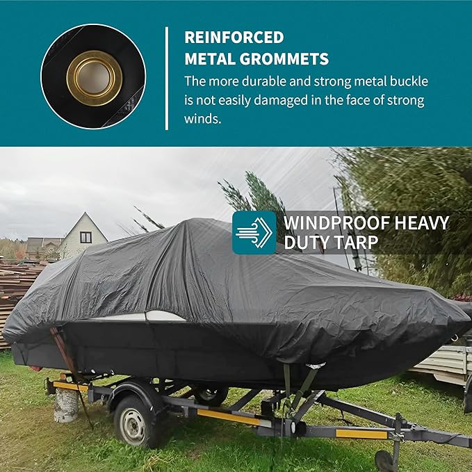 TARPAL tarp 15x20 Feet Super Heavy Duty Tarps Cover 20mil Waterproof UV Protection Rip and Tear Proof Tarpaulin with Grommets(Grey/Brown)