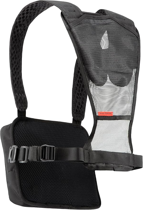 Single Radio Harness for Outdoor Technicians, Wildland Firefighters, Search & Rescue, & Riggers