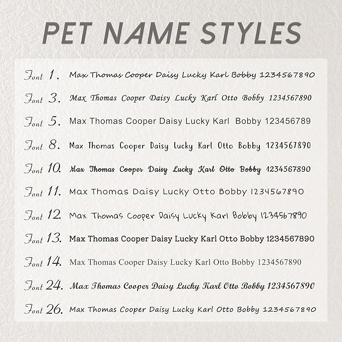 Anavia Small Size Dog Cat ID Tags, Small/XS Personalized Color Plated Stainless Steel Puppy Kitten Name Tags, Customized Engraved Nameplate Pet Collar Tag (Rainbow, Star)