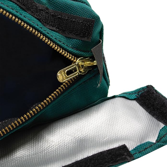 Fire Resistant and Water Repellent Briefcase Document Bag 14 x 11 x 3 Inch