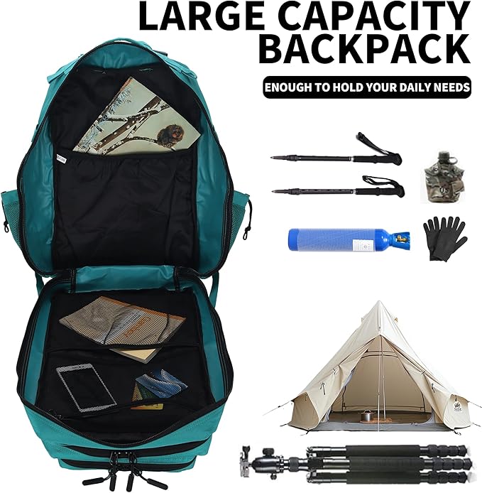 Military Tactical Backpack 45L/25L 3 Day Assault Pack Molle Daypack Hiking Backpack for Men and Women