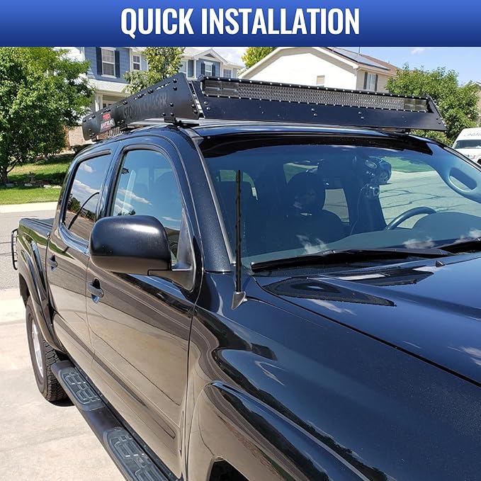 VOFONO 13 Inch Antenna for Toyota Tundra Tacoma FJ Cruiser 1995-2021, New Spiral Flex Rubber Truck Antenna Replacement Tundra 2014-2021 Tacoma Accessories 1995-2015