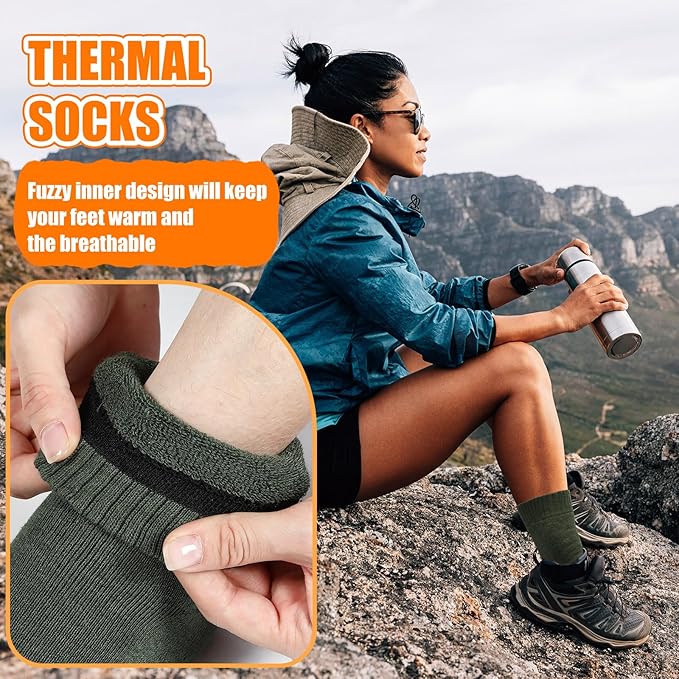 96 Pcs Emergency Blanket Thick Socks Winter Bulk Homeless Survival Care Supplies Kit for Cold Weather Outdoor Camping Hiking (Bright)