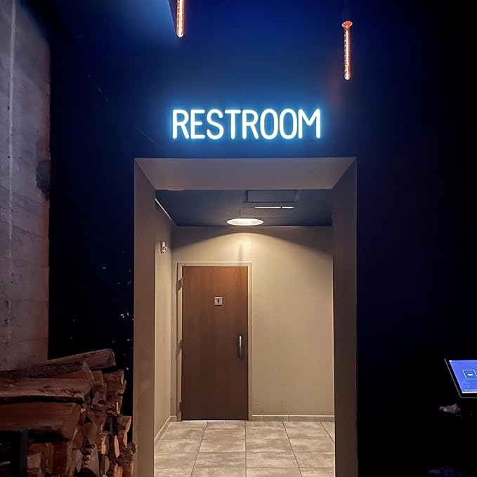 SpellBrite CASHIER Sign | Directional Sign with Neon Look, White LED Light Source | 25.4" x 6.3"
