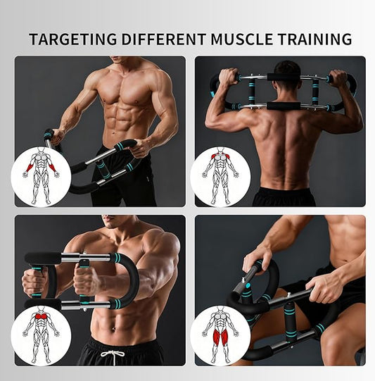 PROIRON Twister Arm Trainer, Adjustable Chest Workout Equipment, Arm Trainer for Men, Chest Trainer for Men, Shoulder Muscle Training, Portable Spring Resistance Home Fitness Equipment