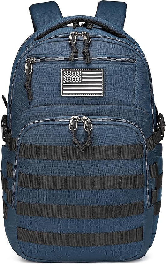 Wotony Military tactical backpack, backpack for men black small tactical assault bag