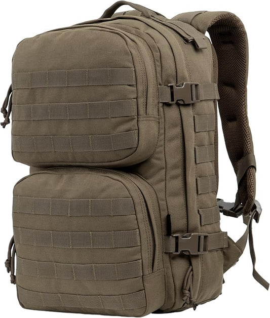 Tactical Backpack Military Survival Pack EDC Daypack Bag MOLLE for Camping Hiking Hunting Bugout Travel 25L