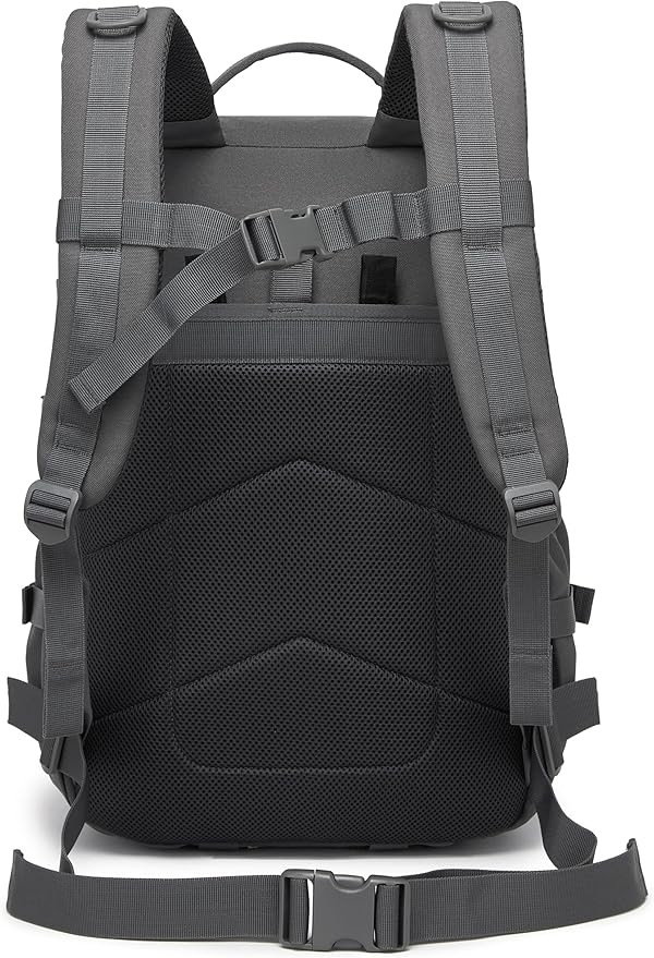 Wotony Military Tactical Backpack for Men Waterproof Daypack 3 Day Assault Pack Molle Bag with Water Bottle Holder
