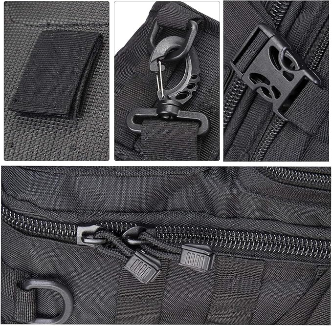 HAOMUK Tactical Sling Bag Pack Military Rover Shoulder Sling Backpack EDC Molle Assault Range Bag