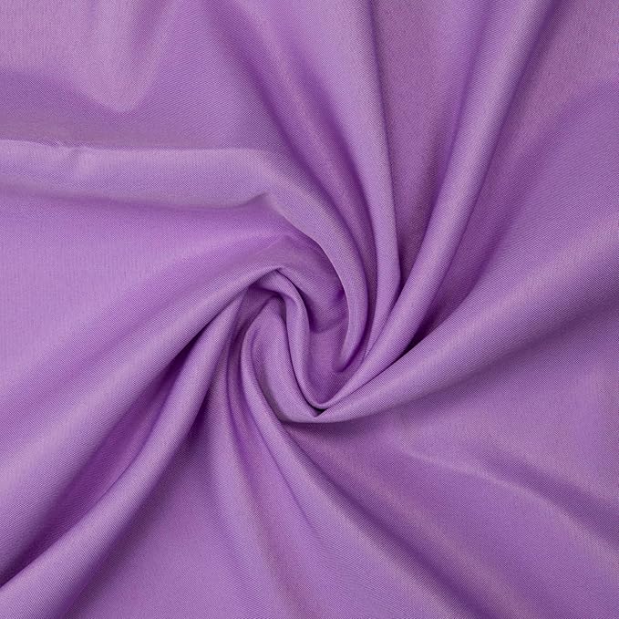 Gee Di Moda Rectangle Tablecloth - 60 x 126 Inch Lavender Table Cloth for 8 Foot Rectangle Tables - Heavy Duty Washable Fabric - for Holiday Party, Dinner, Weddings, Baby Shower & Events