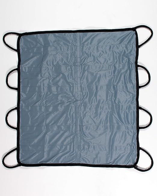 Patient Aid Portable Stretcher & Gurney with 8 Handles - 44" x 50" - EMS, Sports Medicine, Emergency Rescue, Emergency Evacuation - Moving, Lifting or Transfer - Human, Animal, Pet - 600 lb Capacity