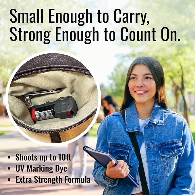 Mace Personal Safety Alarm & Mace Pepper Spray Kit - Loud 130db Siren with Built in Emergency Whistle, 10 Feet Range Pocket Model (0.42 oz) Self Defense Pepper Spray for Women & Men - Black
