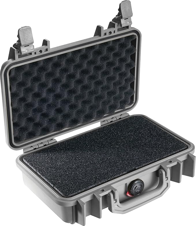 Pelican 1170 Case with Foam (Silver)