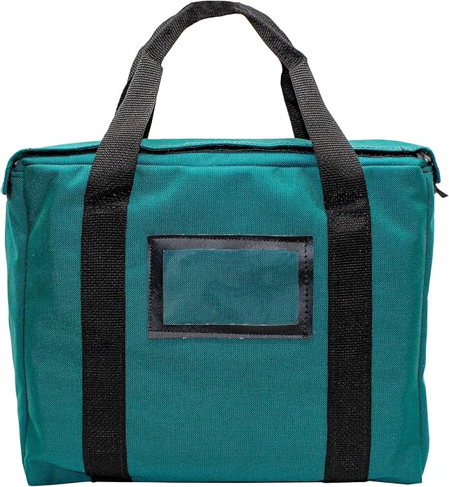 Fire Resistant and Water Repellent Briefcase Document Bag 14 x 11 x 3 Inch