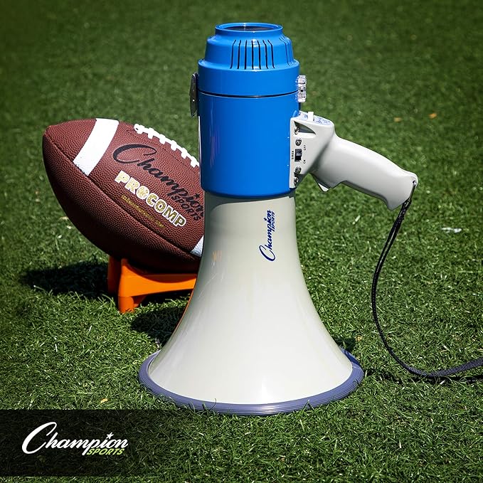 Champion Sports Megaphone - Multiple Power Ranges and Features