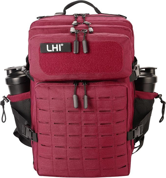 LHI Tactical Military Backpack for Men 25L/45L Large Molle Army Assault Pack 3 Day Hiking Rucksack With Bottle Holder