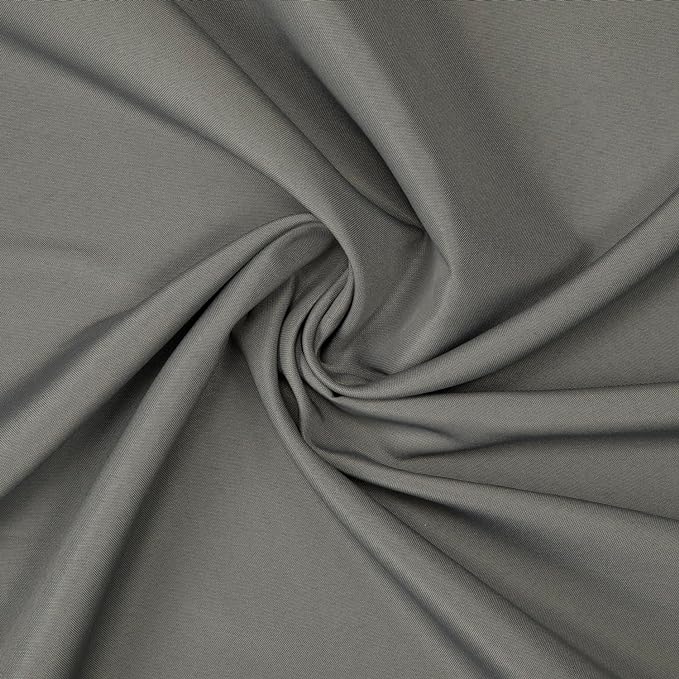 Gee Di Moda Round Tablecloth - 108 Inch Charcoal Round Table Cloth for 48 to 72 Inch Round Tables - Heavy Duty Washable Fabric - for Buffet Table, Holiday Party, Dinner, Wedding & Baby Shower