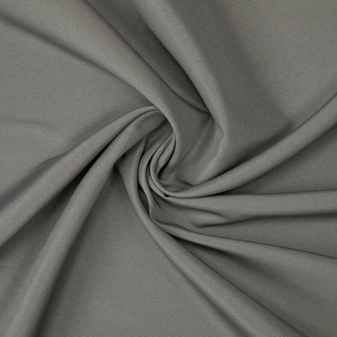 Gee Di Moda Round Tablecloth - 70 Inch Charcoal Round Table Cloth for 24 to 48 Inch Round Tables - Heavy Duty Washable Fabric - for Buffet Table, Holiday Party, Dinner, Wedding & Baby Shower