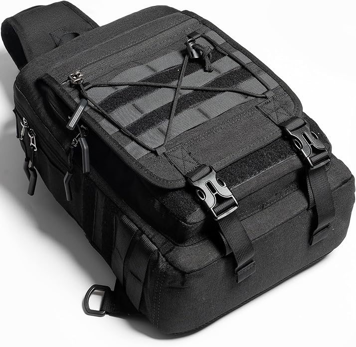 NICGID Tactical Military Backpack Daypack Molle Army Assault Pack Bug Out Bag Travel Fishing Hiking Trekking Rucksack