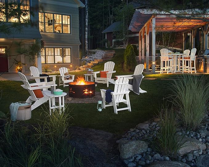 POLYWOOD Palm Coast Folding Adirondack Chair