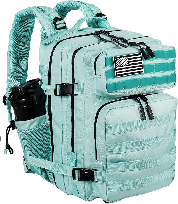LHI Tactical Military Backpack for Men and Women 25L/35L Army Assault Pack Bag Small Rucksack with Bottle Holder