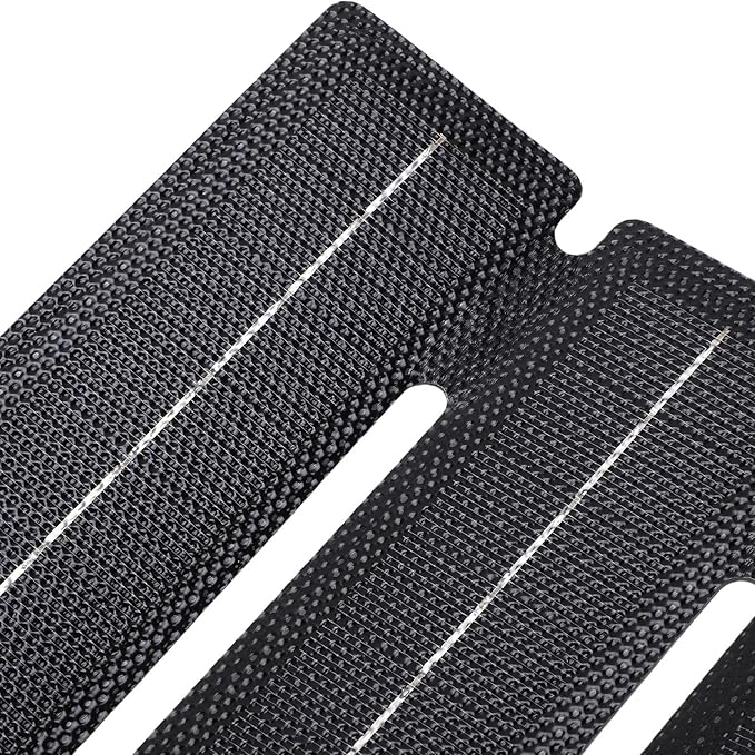 Generic Foldable Solar Panel, 25w 5 Fold Monocrystalline Silicon Etfe Thin Portable Solar Panel with 10 in 1 Connector Cable, Water Proof, for Outdoor Travel, Camping, Hiking