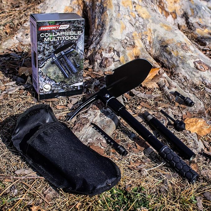 Emergency Zone 6-Person Survival Kit - 72-Hour Emergency Kit with Food, Water, Backpack, Emergency Guidebook & More