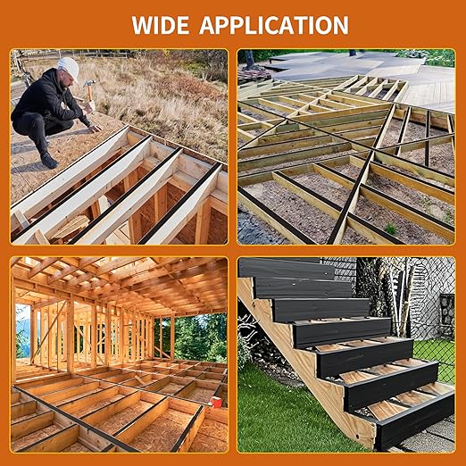 12 Pack Butyl Sealant Tape 2" x 50', Deck Joist Tape for Decking, Waterproof and Anti-Corrosion for Extend Deck Life