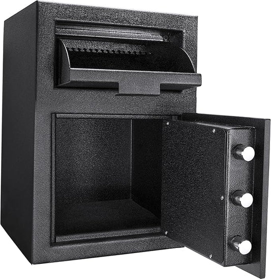 BARSKA AX12588 Standard Keypad Security Depository Drop Safe 1.03 Cubic Ft