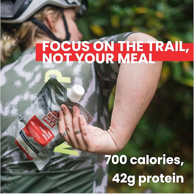RecPak Performance Ultralight Instant Meals For Your Next Adventure | 700 Cal 42g Protein I Coffee (3-Pack)