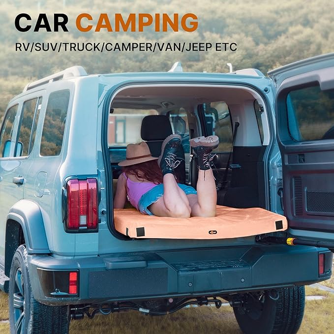Floor Memory Foam Car Camping Bed Glamping Roll Up Futon Mattress, Japanese Floor Sleeping Mat Camp Cot Mattress Pad Travel Guest Side Sleepers [Single: 75 * 30 * 3'']