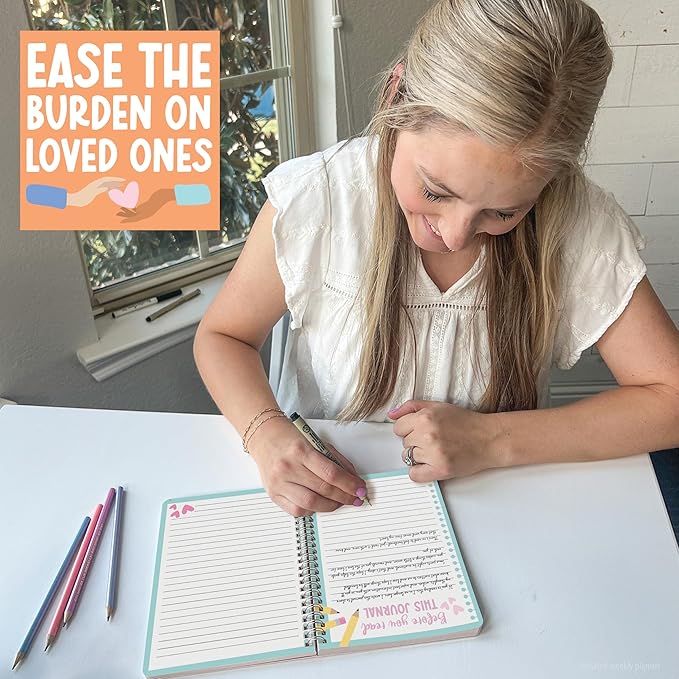 End of Life Planner Organizer Binder - When I Die Book Planners, Death Book Planner Organizer, Death Planning Organizers, Emergency File Notebook, Funeral Planning Books, Designed in USA