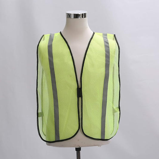 zojo High Visibility Safety Vests,Adjustable Size,Lightweight, Wholesale Reflective Vest for Outdoor Works, Cycling
