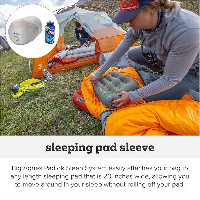 Big Agnes Torchlight EXP - 650 RDS DownTek Ultralight Sleeping Bag, Backpacking Gear, Compact Cold Weather Camping Mummy