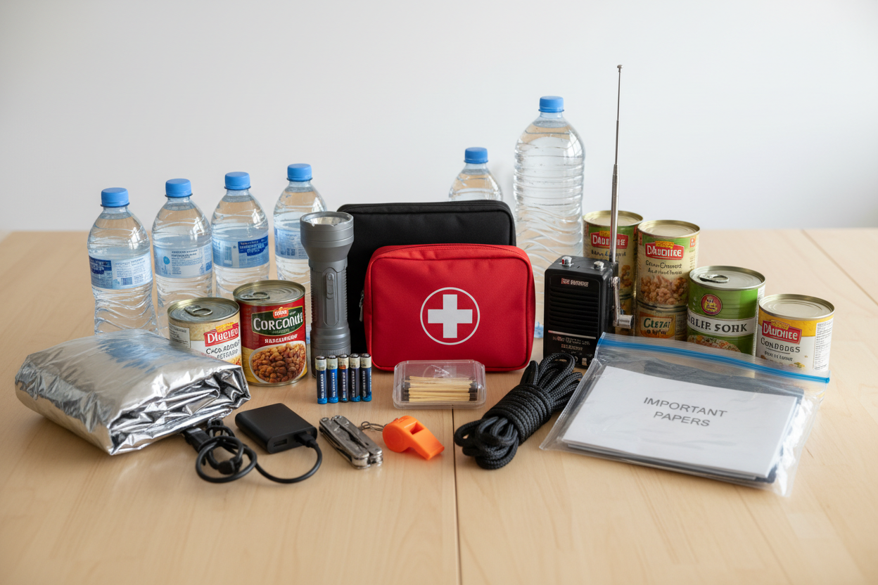 Disaster Supplies for emergency